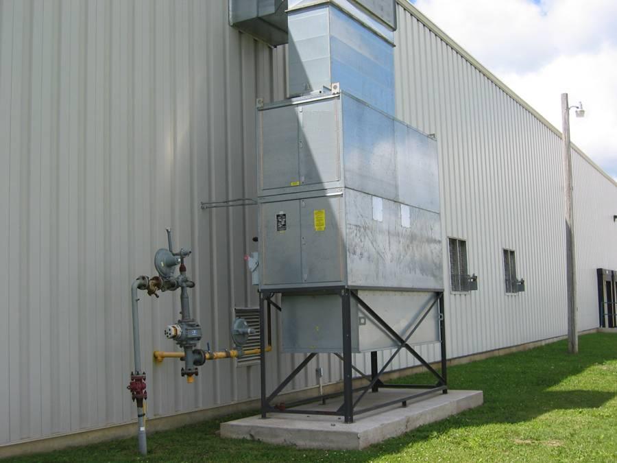 Milwaukee Industrial Heaters for Building Air Replacement