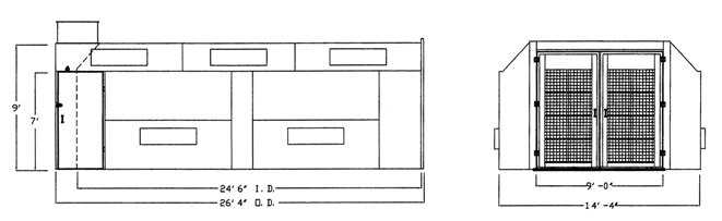 Crossdarft Paint Booth Drawing